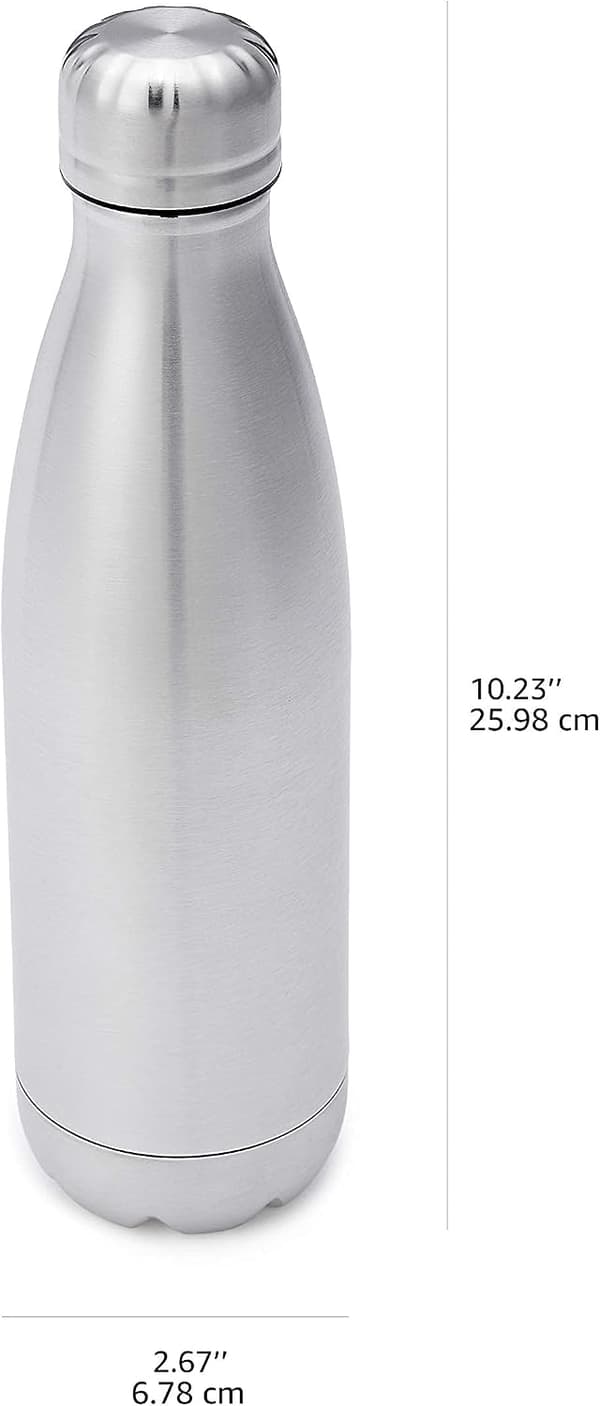 Isolert rustfri flaske 500 ml, for sport, reise, fotturer