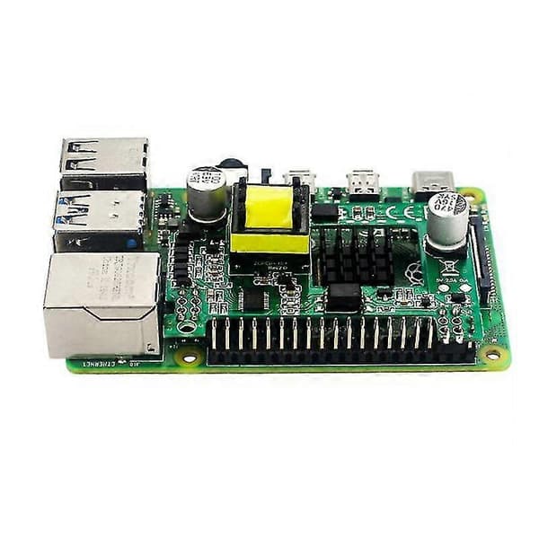 til 4B 3B+ Ethernet POE Strømforsyningsmodul POE HAT Udvidelseskort med Køleplade