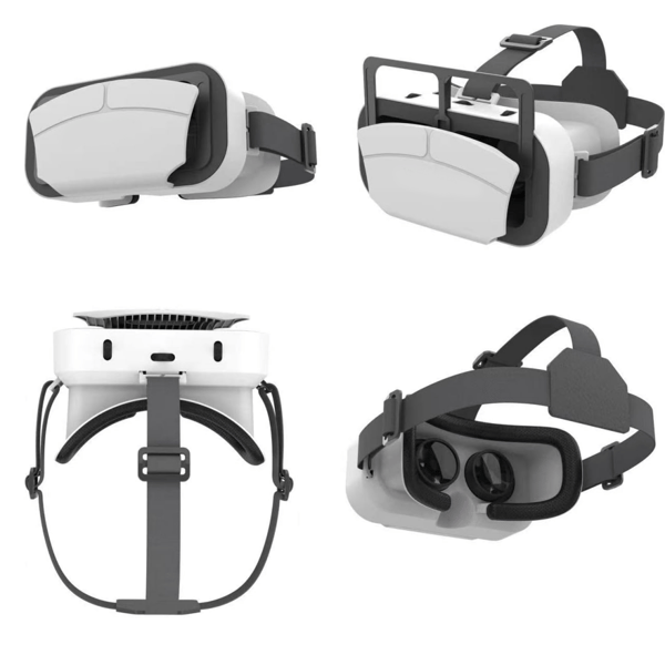 (G12-Vit) VR-kuulokkeet yhteensopivat iPhonen ja Android-puhelimien kanssa