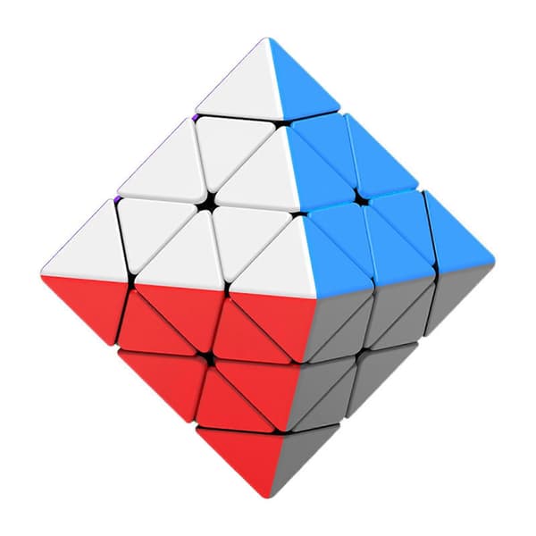 3x3 Magnetisk Oktaeder Terning Puslespil til Voksne Stickerless Speed Cube til Hjerneudvikling Underholdning Magisk Terning