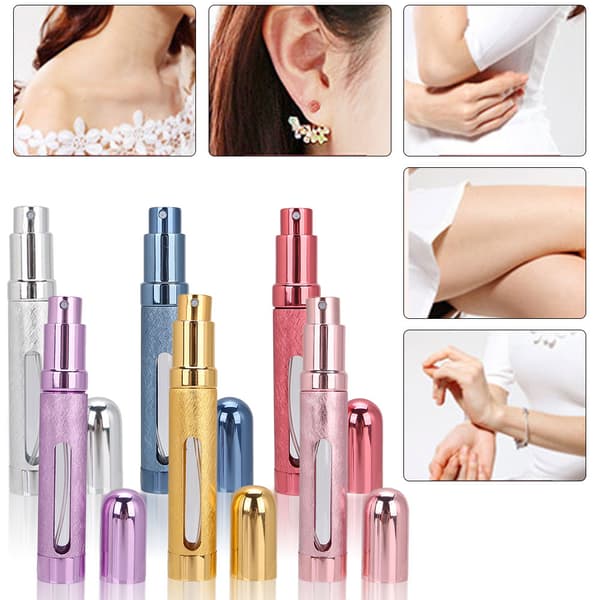 12ML Parfymflaske Påfyllbar Bærbar Reise Mini Påfyllbar Praktisk Tom Atomizer