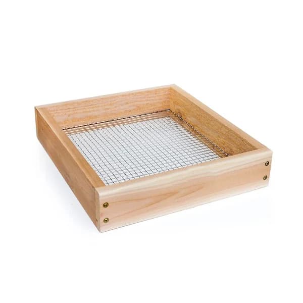 Raw Rutes Hand Sieve for Garden, Compost, Soil and Potting Soil Coarse Mesh Durable