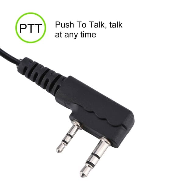 2-stifts universellt headset för K-kontakt walkie-talkie