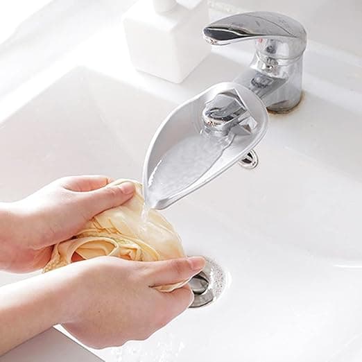 3 Pieces Faucet Extender, Plastic Faucet Extender, Sink Handle