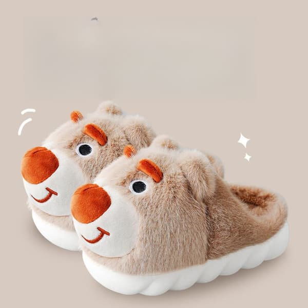Karhu-tossut Lämpimät ja mukavat plyysitossut 24,5 cm