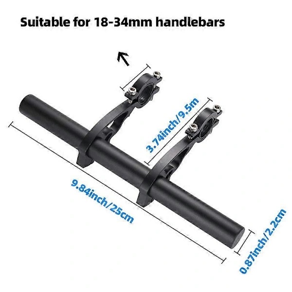 Bike Handlebar Extender, Lightweight and Durable Bicycle Handlebar