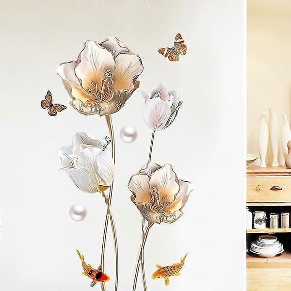 Tulipan Veggdekor Tapet Rom Veggdekor