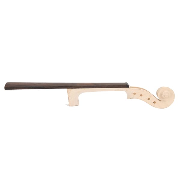 Violin Neck Maple with Ebony Fingerboard Black 4/4 Musical Instrument Accessories Violin Neck