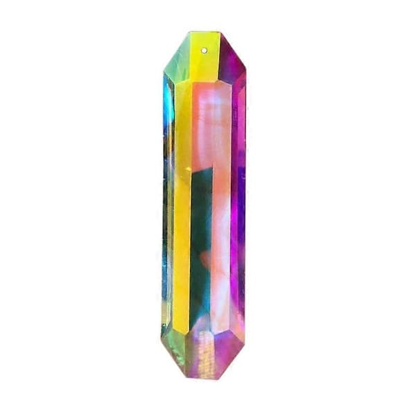 Colored Chandelier Drops Pendants Prisms Hanging Glass Prisms Suncatcher