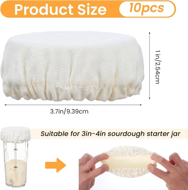 10 stk surdeigsstarterkrukkefermentering for tommer