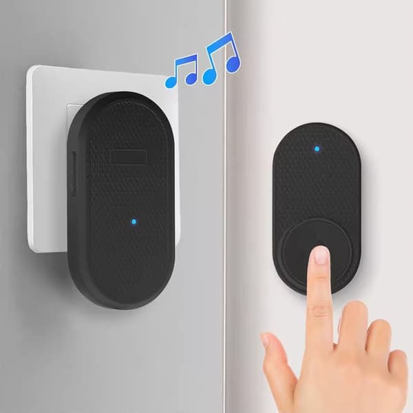 Wireless Doorbell for Home 32 Songs Waterproof Button Welcome Bell S
