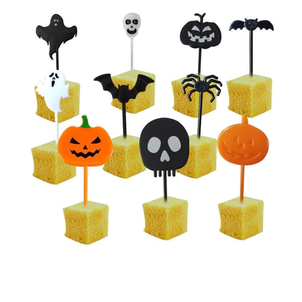 50 stk Halloween Cupcake Toppers Picks Halloween Cupcake Dekoration