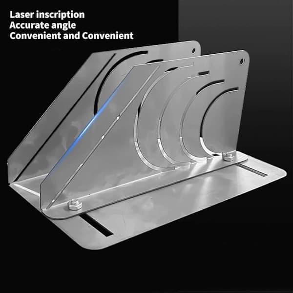 Adjustable 45-Degree Rubber Pipe Insulation Cutting Guide for Home and Industrial Use, Easy Precision Cutting (FMY)