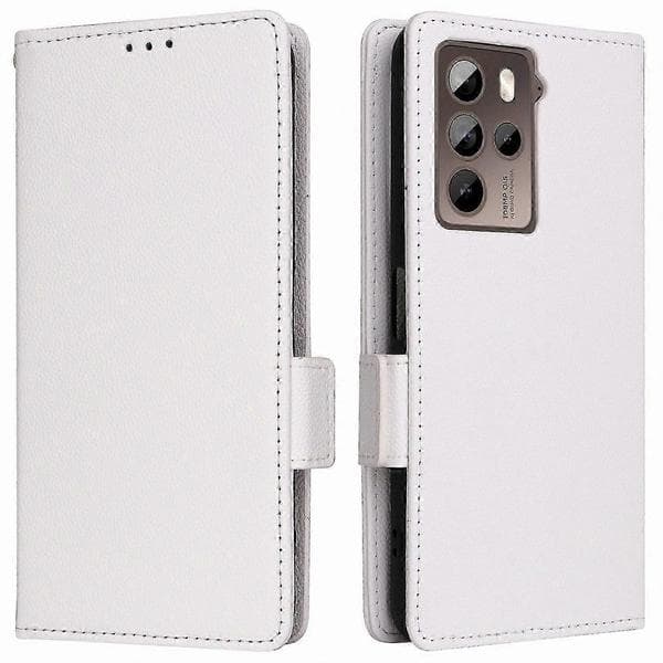 Litchi tekstur PU-læderpungcover til HTC U23/U23 Pro 5G