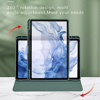 Nahkakotelo Samsung Galaxy Tab A7 10.4 2020 (valkoinen jää)