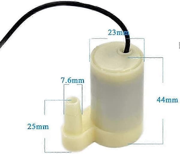 5 pcs DC3-6V Silent Brushless Motor Pump Mini Micro Submersible Water Pump