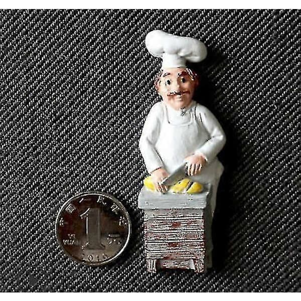 Large Pack Extra Large Chef Refrigerator Magnet Cute Magnet 3D Thick Chef Refrigerator Magnet