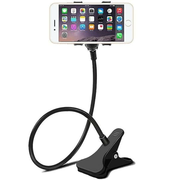 Universal doven mobiltelefon svanehalsstativholder Fleksibel seng skrivebord bordmontering