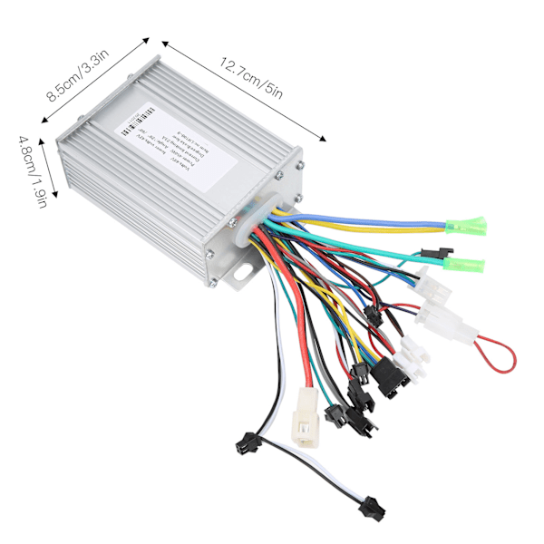 LH100 48V Sähköpotkulaudan ja Sähköisen Maastopyörän Ohjain LCD Peukalokytkimellä 2 in 1 450W