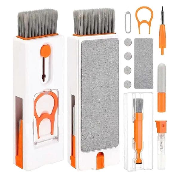 11-in-1 Electronic Cleaning Kit Portable Keyboard Cleaner, with Cleaning Pen Brush for Keyboard