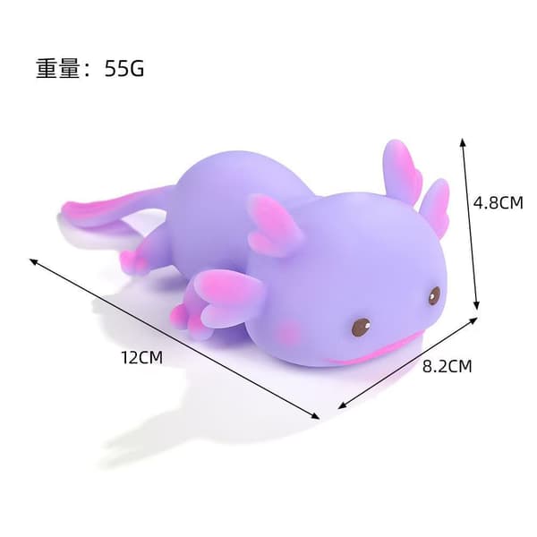 12 stk. dyr Squishy Legetøj – Blødt klemmelegetøj til stresslindring, sensorisk legetøj, langsomt stigende fidget-legetøjssæt