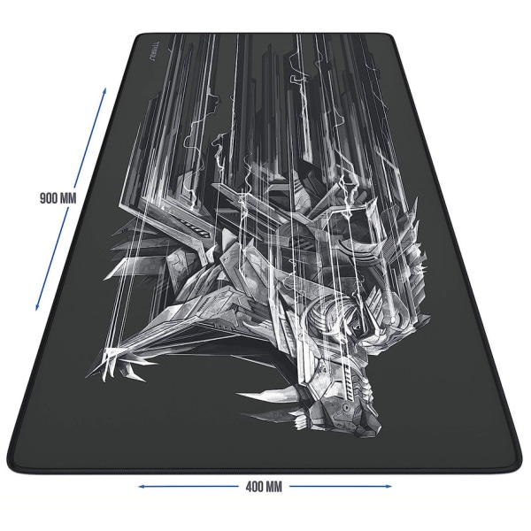 Speed ​​Gaming musmatta - 900 x 400 mm bordsmatta för musmatta, förbättrar precision och hastighet, stabilt grepp på släta ytor