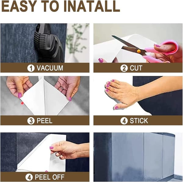 Anti-scratch sheets for cats and dogs - 6 pieces scratch protection stickers - 45 x 30 cm
