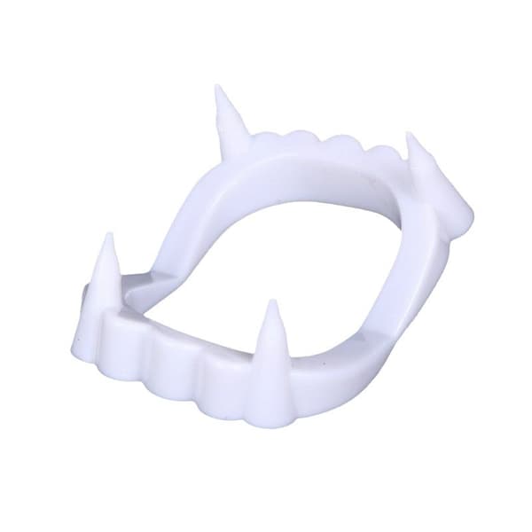 Vampire Teeth - Child-Friendly - Suitable for Children - Stable & Safe - Vampire Teeth Dracula Vampire for Fastening - Halloween & Masquerade 1 1 1