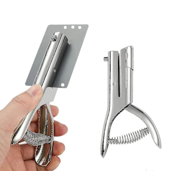 /EA/Heavy Duty Single Hole Punch - Portable Handheld Paper Hole Punch (6mm)