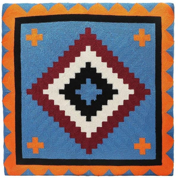 Boho pudebetræk, håndvævede bomuldspudebetræk, til soveværelse/boligindretning, 45X45 cm