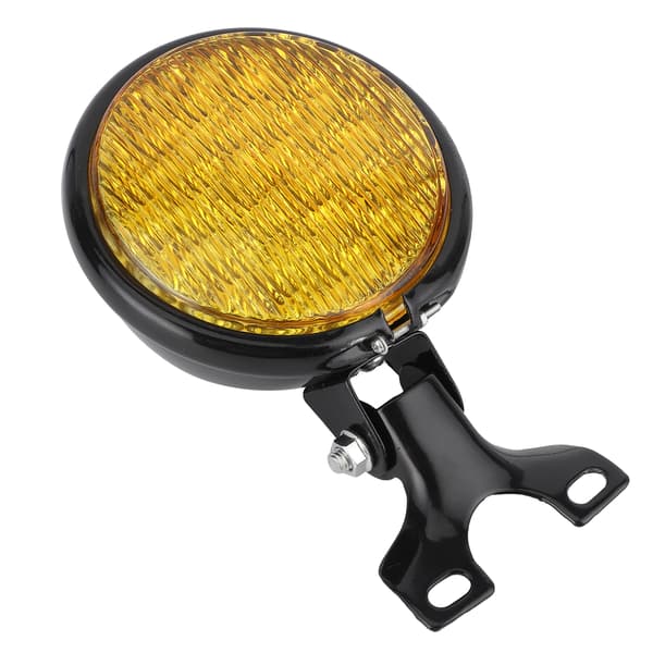 LED-frontlys Fjernlys/Nærlys Gul Linse Vanntett LED-frontlys Universal for 12V Motorsykkel