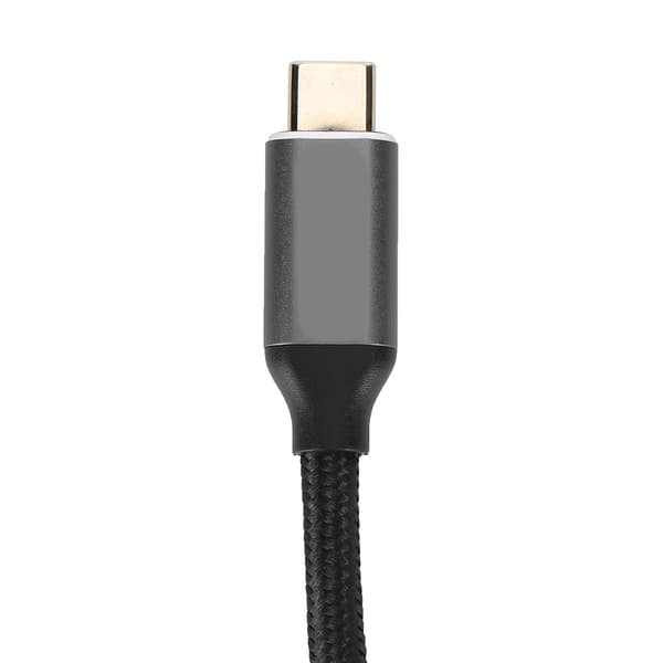 USB 3.1 Kaksoispäinen 100W USB C - USB Type C Uroskaapeli USBC PD 5A Pikalatausjohto 0,5m