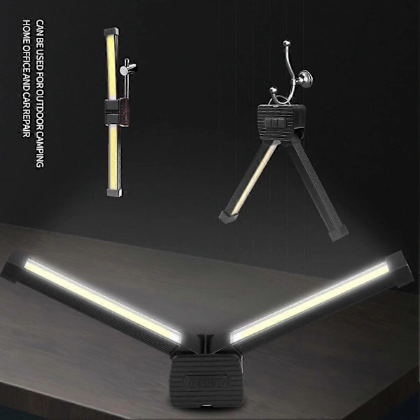 7-Level Dimmable Gym Posing Light, Magnetic & USB-C Rechargeable
