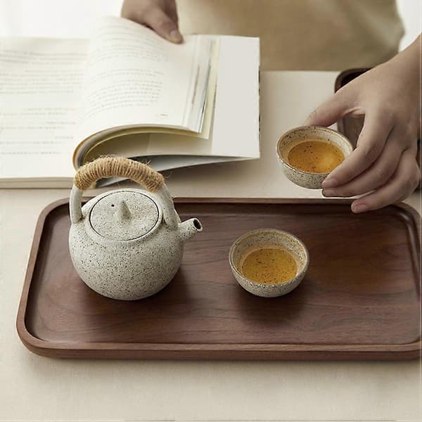 Serveringsbakke Sofabord Bakke Stor Serveringsbakke Japansk Stil Tebakke