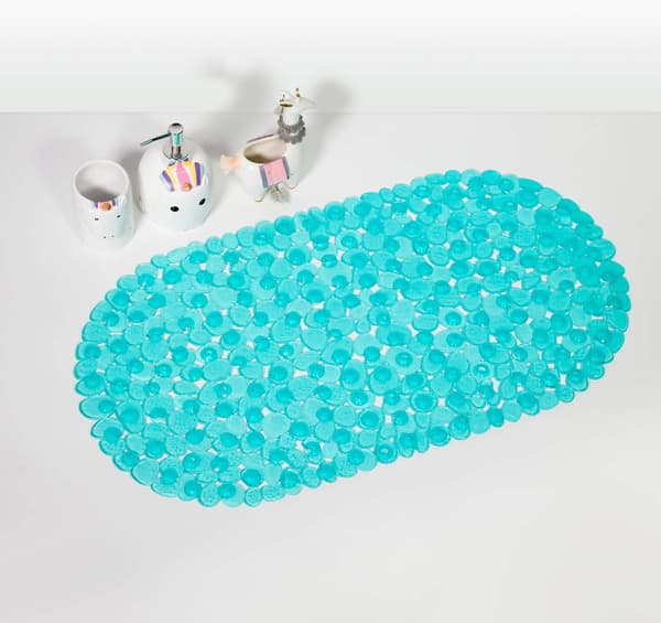 Pebbles badematte oval sklisikker badekarmatte med sugekopper, Dr