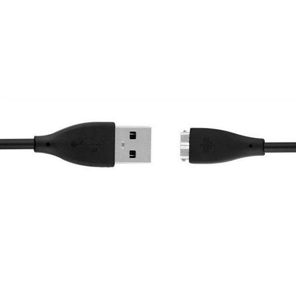 Fitbit Charge HR Compatible USB Charging Cable (28 cm) - Black