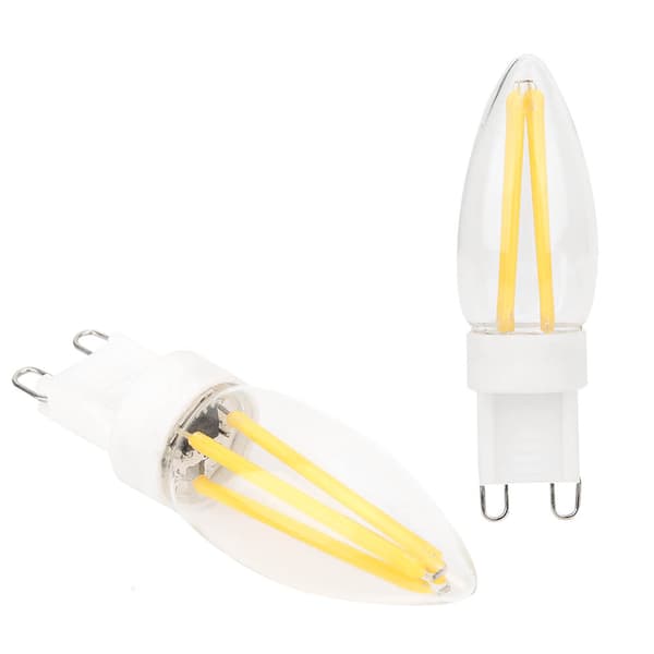 10 Pcs G9 Dimmable Long Filament BiPin LED Bulb for Home Car Lighting 3W AC220V