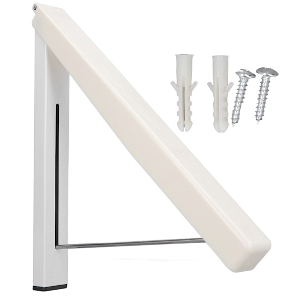 Wall Mounted Drying Rack Multifunctional Foldable Retractable Clothes Hanger for Home 0.4