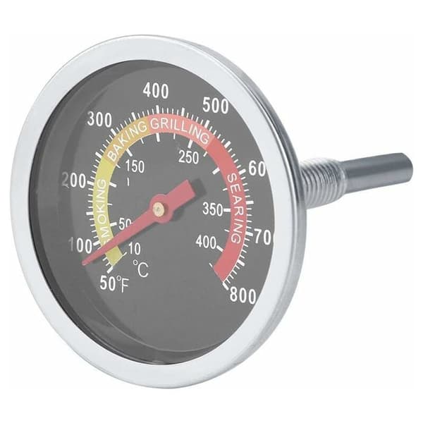 50-800°C Rustfritt BBQ Termometer Utendørs Grill Temperaturmåler for BBQ Matlaging Overvåking