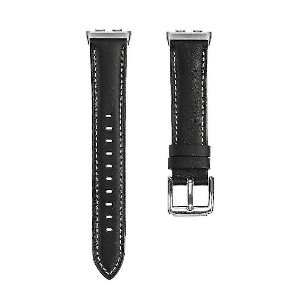Ægte læderrem til Honor Band 9 Sort Black
