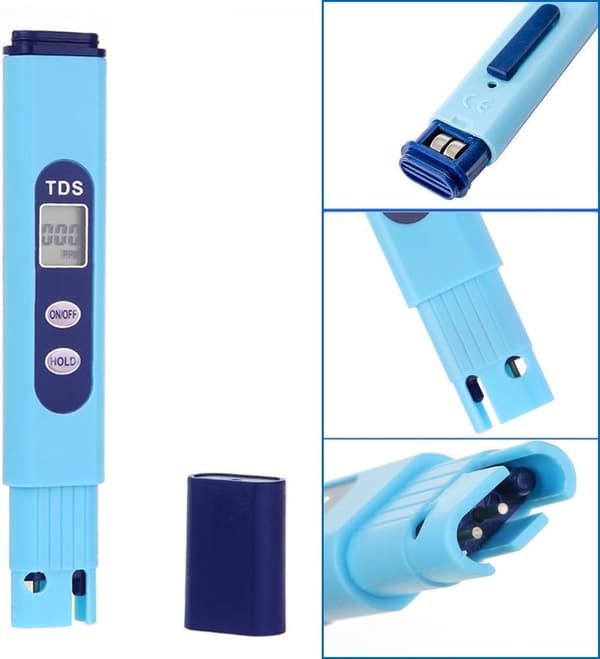 *Vannkvalitetsmåler Tester Digital LCD Profesjonell Målepen*