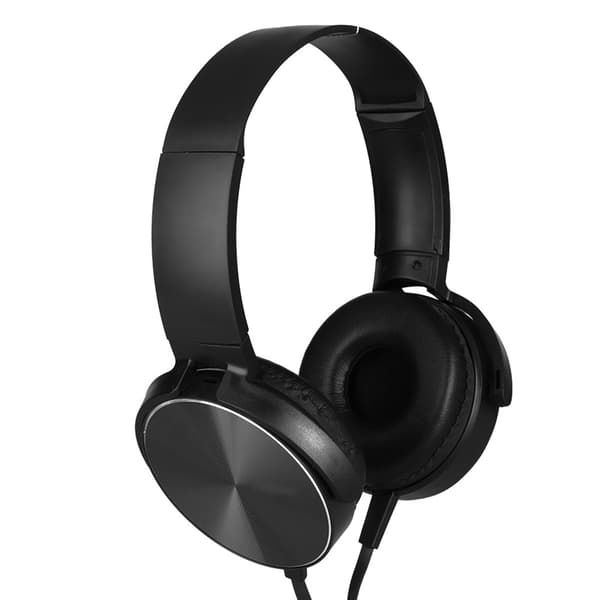 Til Sony MDR XB450AP Extra Bass Hovedtelefoner med Let Justerbart Hovedbånd (Sort)