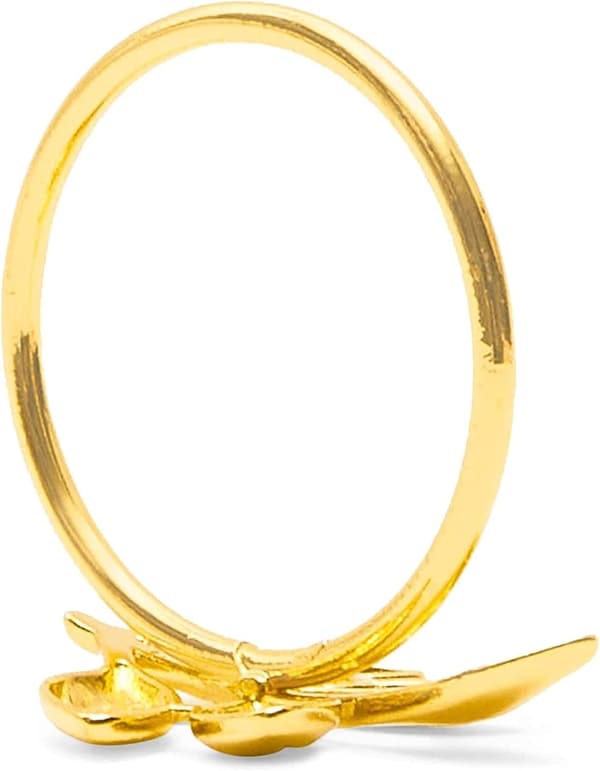 Servettringar (1,8 tum guld 12-pack)