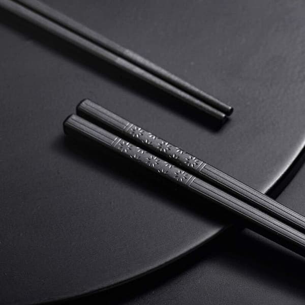 10 par spisepinde i glasfiber - Sorte japanske spisepinde til asiatiske retter
