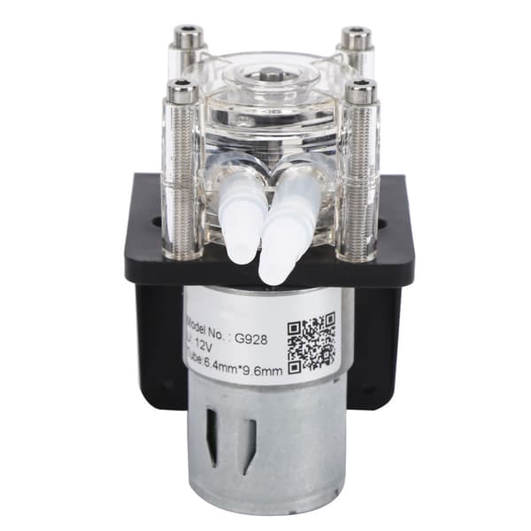 High Quality Peristaltic Pump, Large Flow Rate, Corrosion Resistant with Transparent PC Head 500ml/min 12V