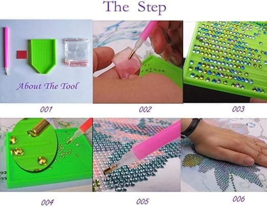 Uggla Diamantmålning Kit DIY 5D Diamantbroderi Mosaik Harry P