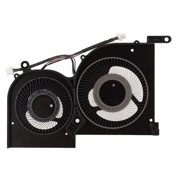 Til MSI GS66 Køleventilator 4-bens stik Aluminiumlegering Nem tilslutning Bærbar computer Køleventilator til 10SD 10SGS 10SFS 10SF 10SE GPU-ventilator