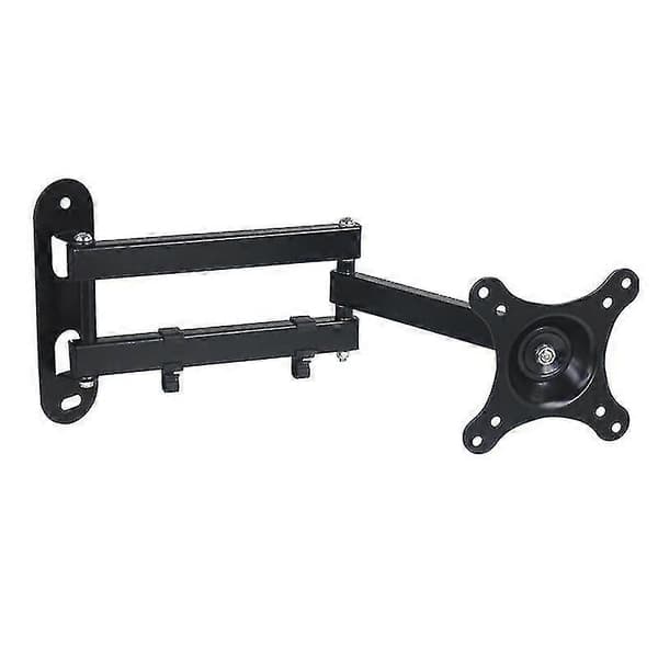 LCD Motorhome/Caravan TV Mount Aluminum Wall Mount Arm Anti-shake (1pc, Black)