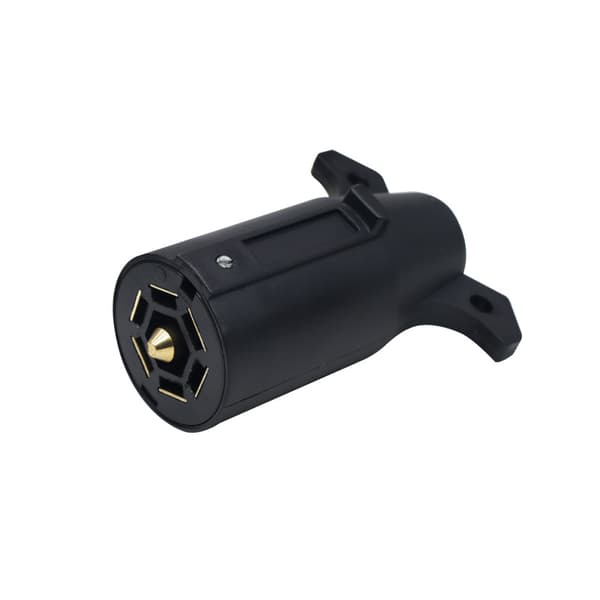 7-pin Trailer Connector with Waterproof Design, Reliable Connection, Durable Structure, Trailer Wiring Adapter