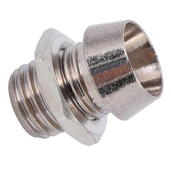 50 stk. metal kobber lampeholder LED-holder base tilbehør til 3 mm LED'er